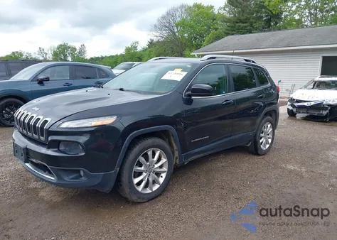 2016 Jeep Cherokee Limited из США, поврежденный, VIN 1C4PJMDB5GW289320